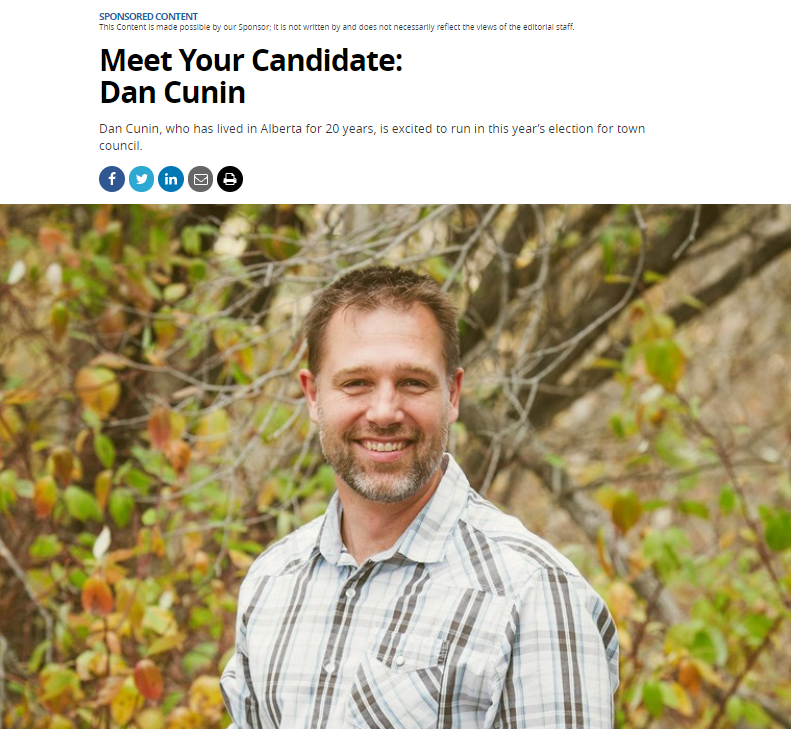 Dan Cunin for Town Council
