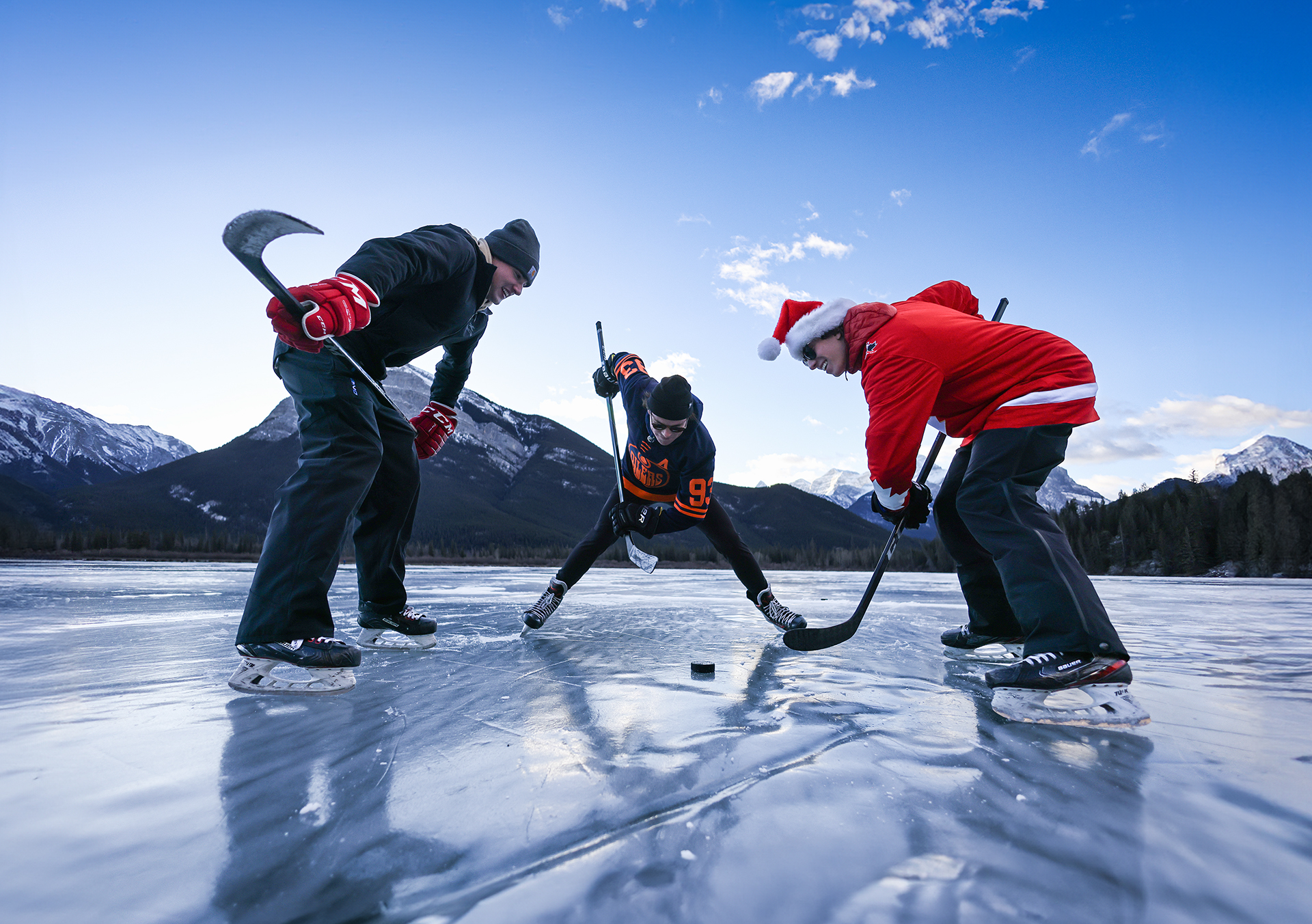 Gap Lake Hockey Skating