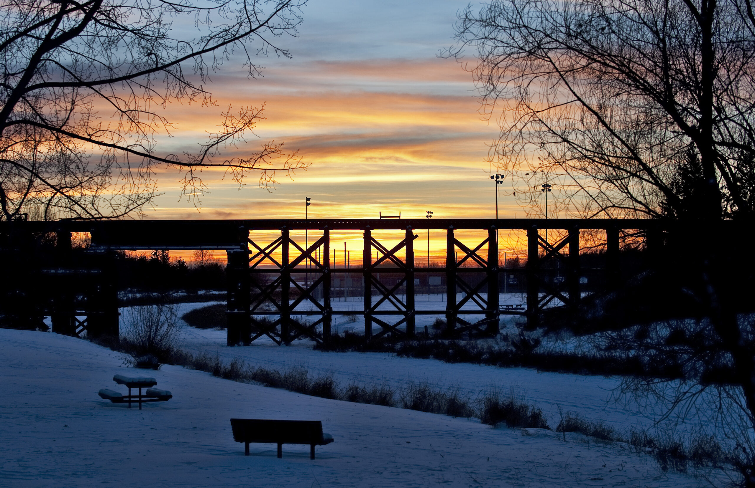 Sturgeon River St. Albert Trestle